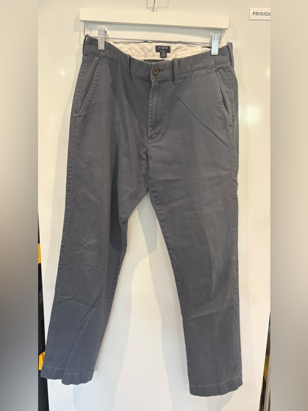 J CREW STRAIGHT LEG KHAKIS